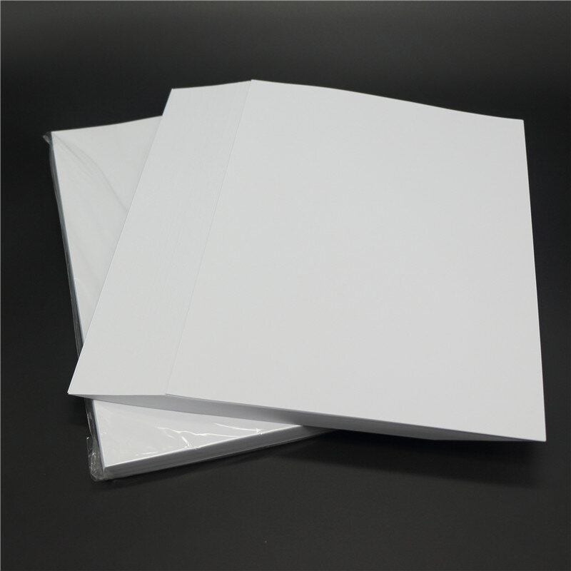 Papel de foto revestido de impressão, 120g, 140g, a3, a4, 100 folhas por pacote, lado duplo, fosco