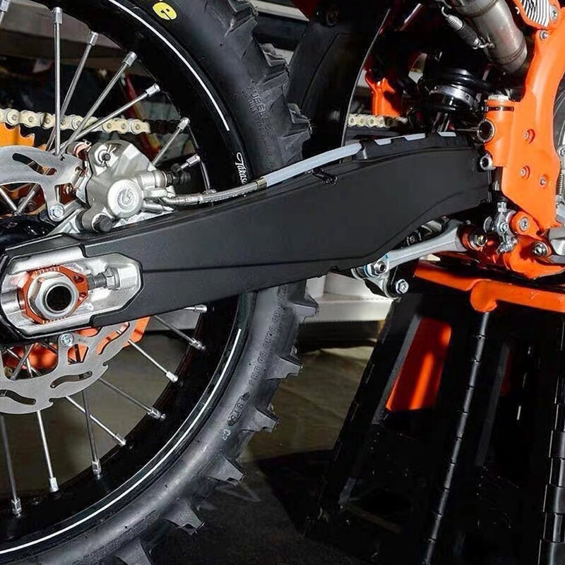 دراجة نارية Swingarm سوينغ الذراع حامي غطاء حماية ل KTM EXC EXC-F XC-W 150 200 250 300 350 450 500 2012-2023 2020 XCF-W 2019