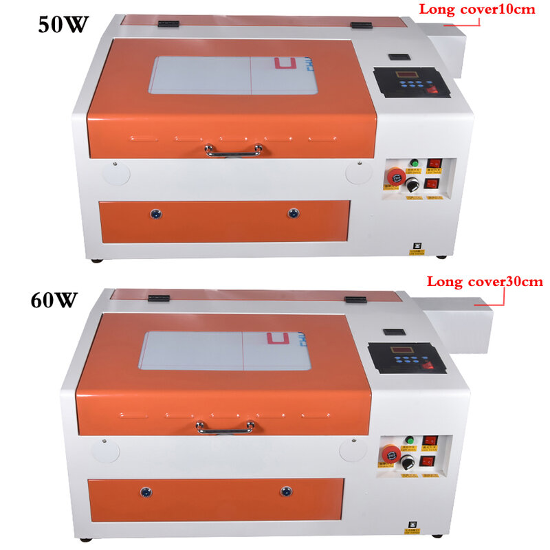 Máquina de gravura do laser do co2 máquina de corte cnc gravador do laser, diy máquina da marcação do laser, máquina de escultura 40w/50w/60w opcional