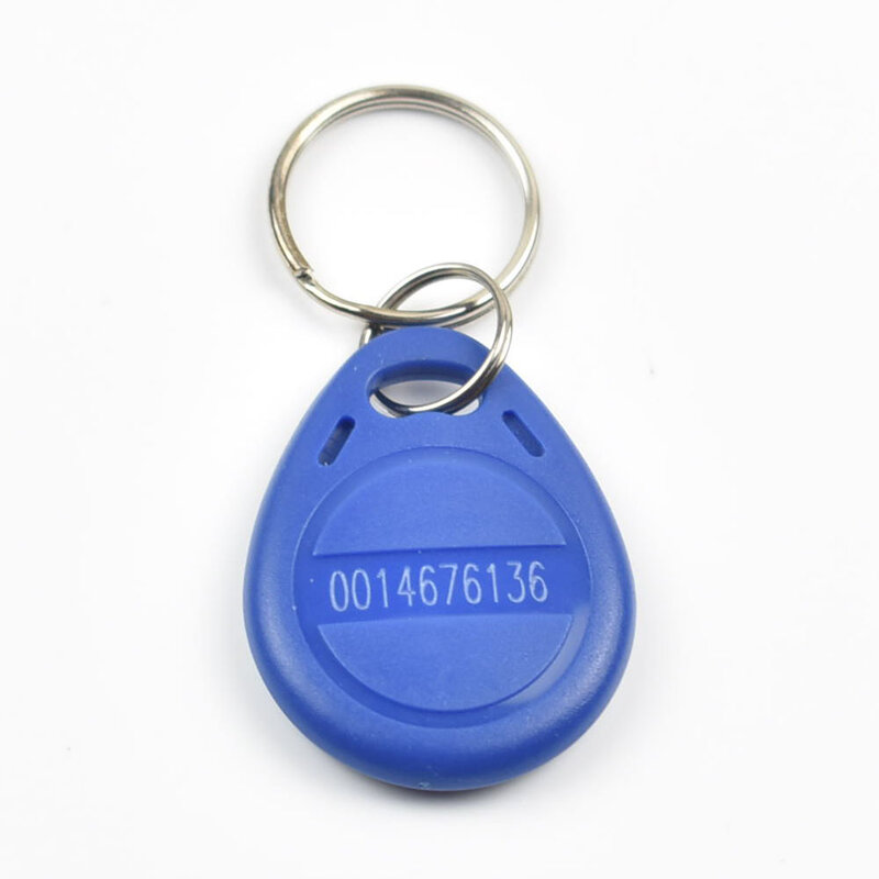 100 buah/lot 125KHz TK4100 EM4100 keyfob tag kartu RFID untuk akses kontrol waktu kehadiran