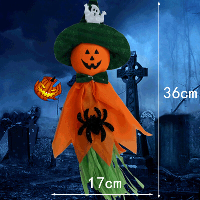 2018 New Halloween Hanging Decoration Ghost Ceiling Props Spooky Scary Party Supplies