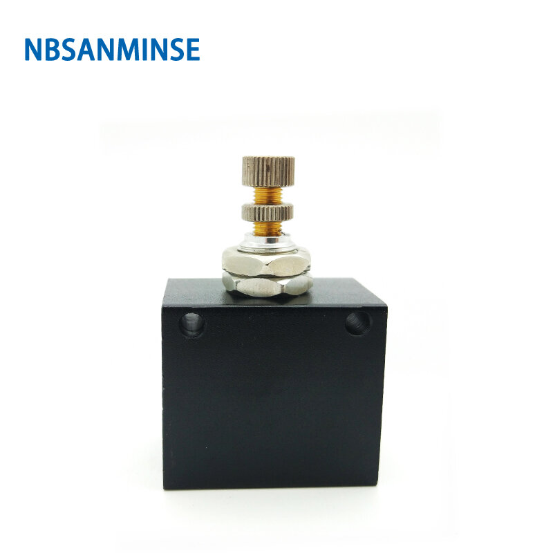 NBSANMINSE-Válvula de Control de flujo ASC G1/8 1/4 3/8 1/2, válvula de aire neumática de precisión, Ajuste de flujo de temperatura Normal