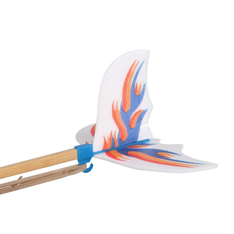 Hot! DIY pianki z tworzywa sztucznego elastyczna guma zasilany zestaw latający samolot model samolotu zabawki edukacyjne najlepszy upominki świąteczne dla dzieci e