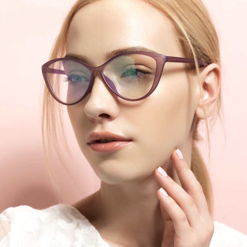Reven jate眼鏡光学眼鏡メガネフレーム 6 色で女性のためのアイウェア送料アセンブリとrxレンズ 5865