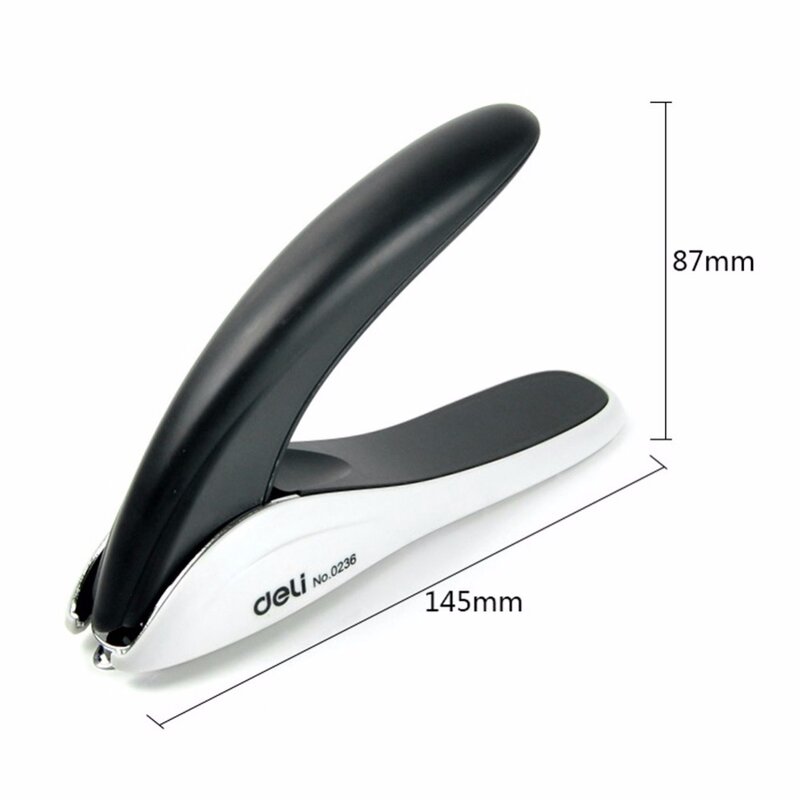 1 Pc of Random-Color Middle-Sized Stainless Steel Staple Remover for School Stationery & Office Supply