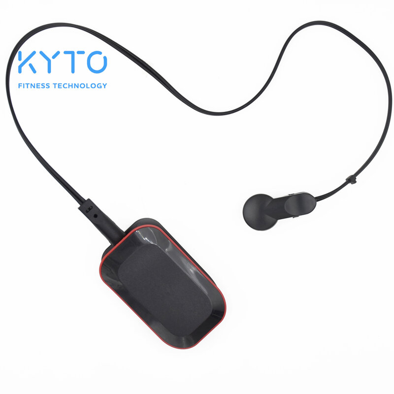 KYTO-Bluetooth Monitor de Freqüência Cardíaca com Clipe de Ouvido ou Ponta do Dedo, Sensor Infravermelho para Celular, HRV
