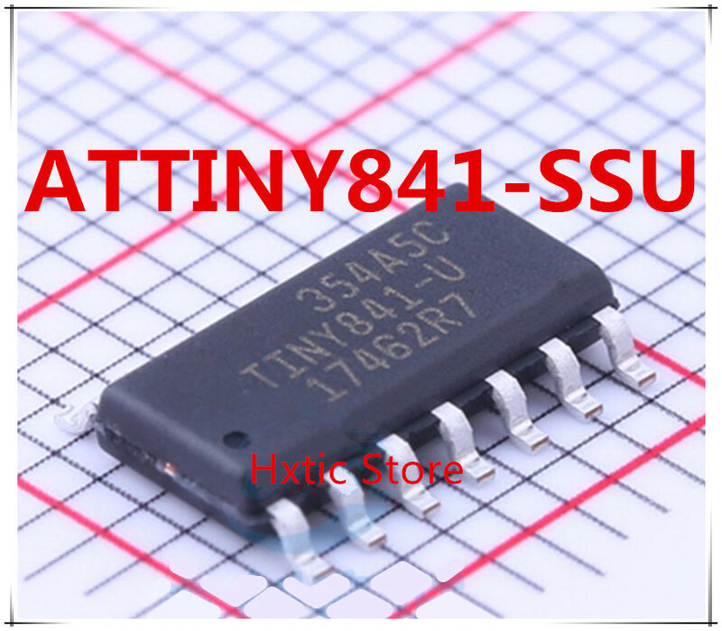 新しいピース/ロットATTINY841-SSU attiny841 sop-14 ic