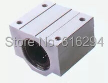 Good quality 4pcs SC13UU 13mm Linear Motion bearing case unit for cnc router free shipping