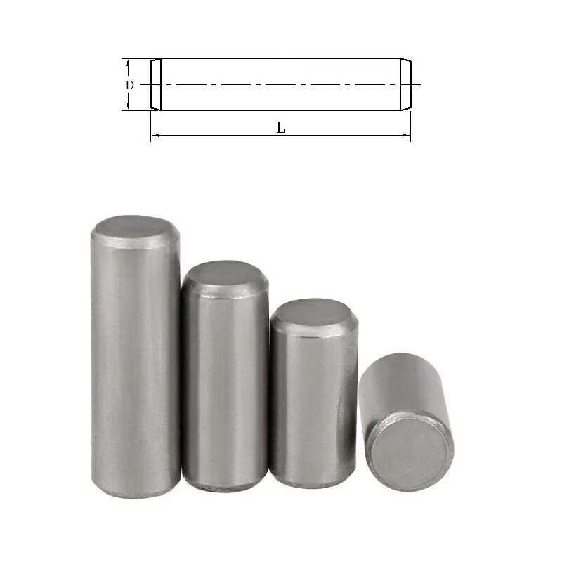 304 stainless steel cylindrical pin solid fixing pin D12 D14 D16*8 12 14 15 16 20 25 30 40 45 55 60 70 75 80 85 90 100 120 150