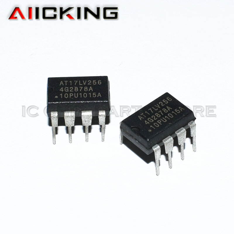 10/peças chip ic integrado AT17LV256-10PU at17lv256 dip8 novo original