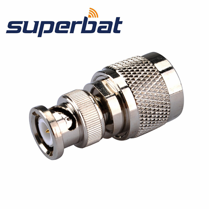 Superbat – adaptateur BNC mâle vers UHF BNC-UHF, 5 pièces, connecteur droit
