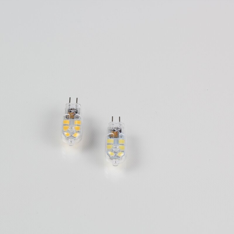 Mini g4 ledランプ,2w smd 2835,ac220v/dc12v,ミルキー/透明電球,360ビームアングルライト,ハロゲン交換g4