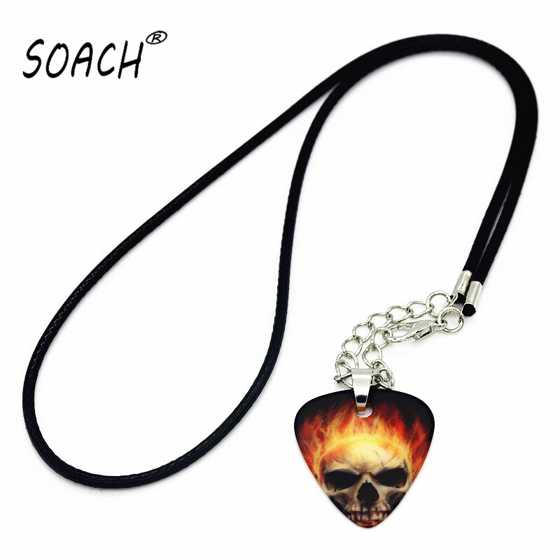 SOACH 2015 Kalung Kerah Liontin Strip Rantai Kalung Perhiasan Memilih Gitar 1.0Mm