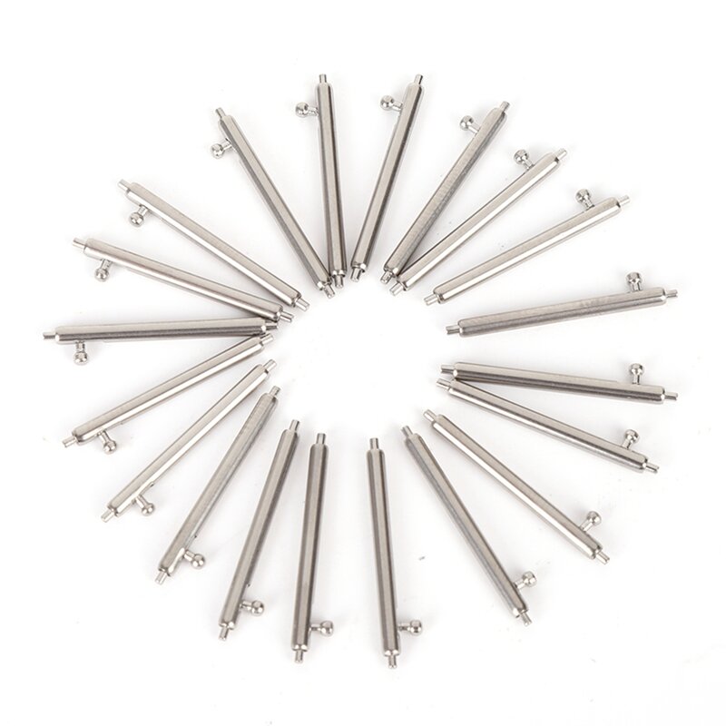 20 Pieces / Set Spring Rod 304 Stainless Steel Quick Release Strap With Link Needle Bar Repair Tool