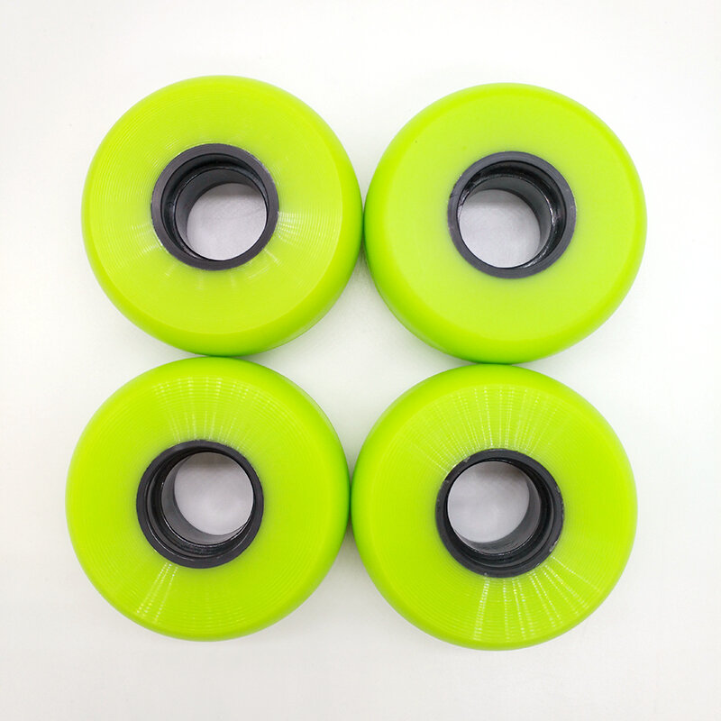 free shipping aggressive skate wheel 60x24 mm  90A 60mm  8 pcs / lot  green color
