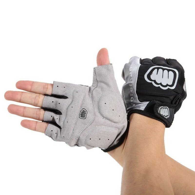 Road Bike Breathable Gloves Half Finger MTB Bicycle Sports Gloves Men's Cycling Gloves Anti Slip Basecamp Mittens Tactical Glove