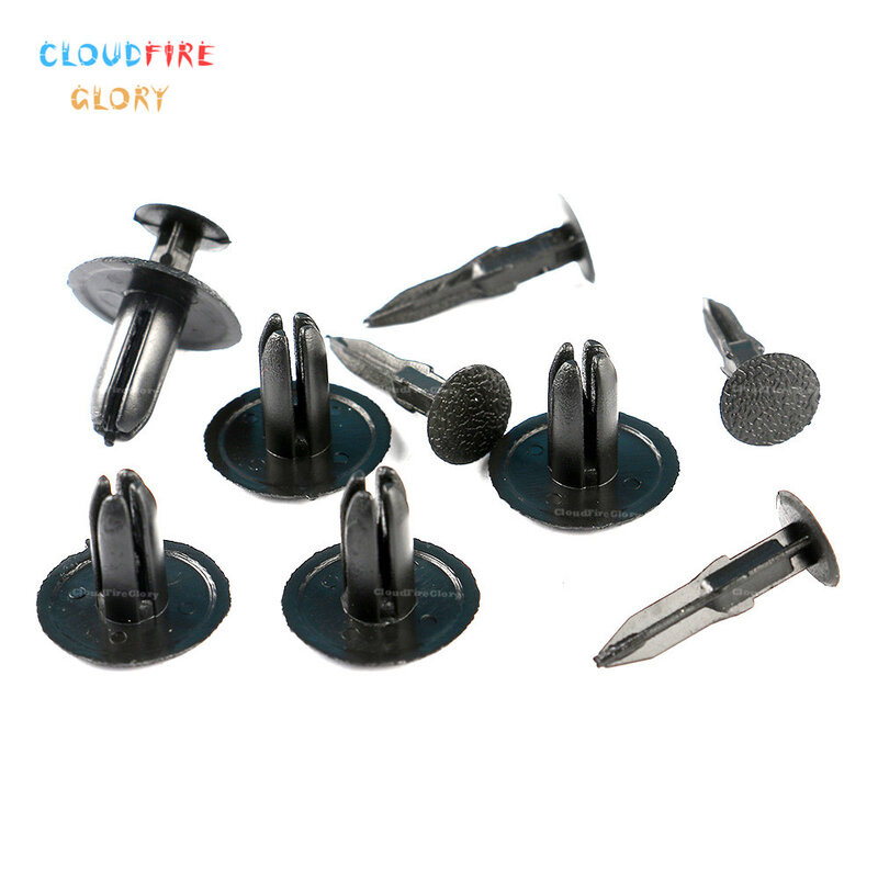 CloudFireGlory B46768AC3 Fastener Clips Bracket 6mm Interior Trunk Lining Retainer For Mazda