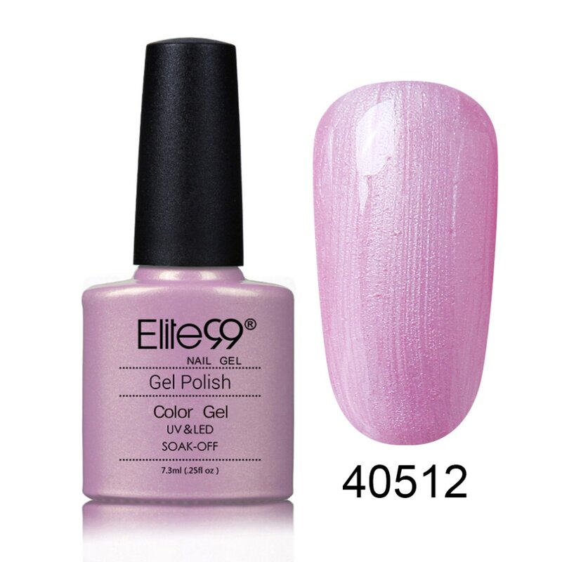 Elite99 7,3 ml Gel esmalte de uñas Color puro diseño de uñas manicura remojo de esmalte Gel UV uñas polaco laca barniz