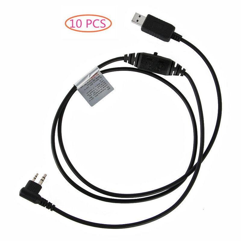 Câble de programmation USB pour Hytera TD500 TD510 TD520 TD530 TD560 TD580, 10 pièces