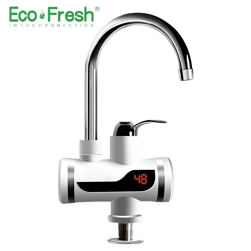Ecofresh Keran Listrik Pemanas Air Instan Keran Pemanas Dingin Penghangat Ruangan Faucet Tankless Instan Pemanas Air