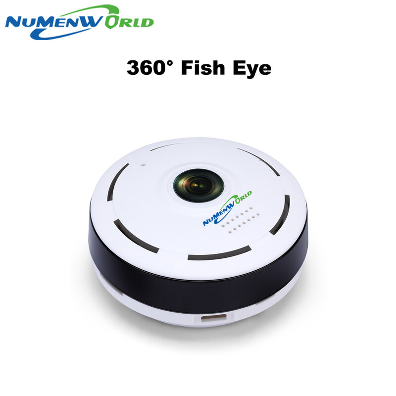 360度スマートpanoramin ipcワイヤレスip魚眼レンズカメラサポート双方向オーディオp2p 960 pのhd wifiカメラ