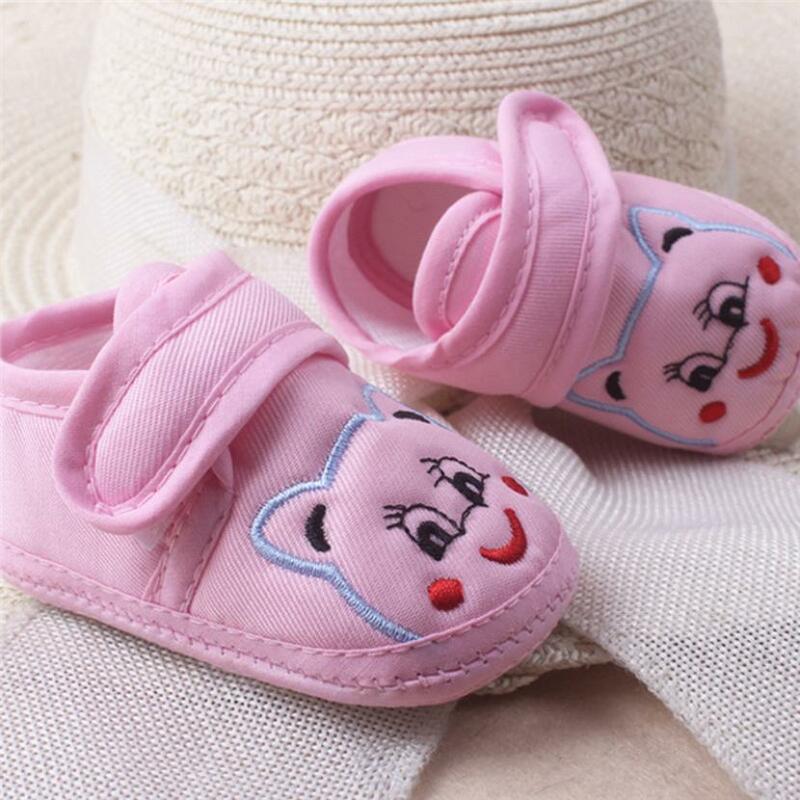 Neugeborene Baby Mädchen Jungen Schuhe Weiche Sohle Cartoon Anti-slip Schuhe Komfortable Baumwolle Kleinkind Baby Schuhe Baby Ersten Spaziergang zapatos