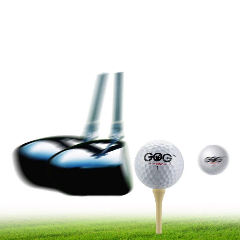 Golf Tee Paket dari 100 Kayu Bambu Tees 42 Mm 54 Mm 70 Mm 83 Mm Panjang Golf Ball Pemegang DROP Kapal