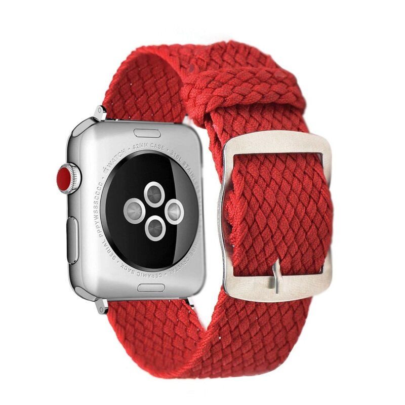 Fashion Loop strap Nylon wrist bracelet watch Accessories for Apple Watch band 1/2/3 42mm 44mm for iwatch band 4/5 38mm 40mm