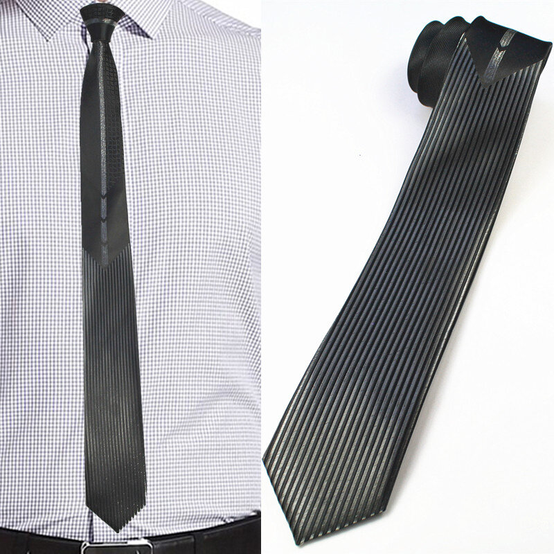 RBOCOTT Gemusterten Und Farbe Patchwork Dünne Krawatte Mode Neuheit Dünne Krawatten Für Männer Party Hochzeit Krawatten 6 cm