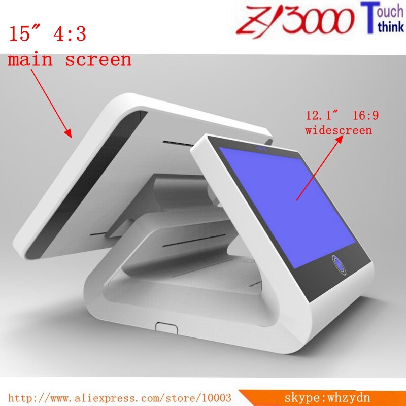 15 ''touch all in one screen pos-systeem touch screen standaard alles in een tafels