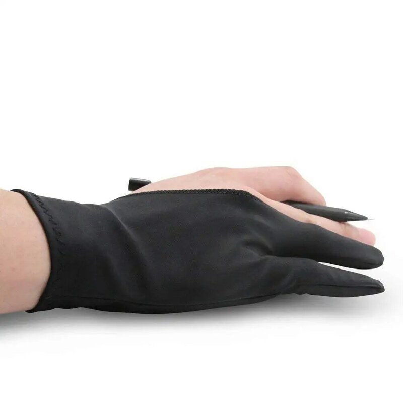 1 pcs Art finger glove for Drawing Tablets Anti-fouling Lycra Glove Artist drawing glove for Graphics Tablet Left