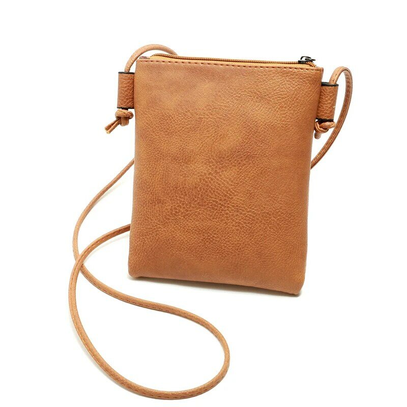 REPRCLA-Pequena bolsa de ombro de couro PU para mulheres, rebite vintage, sacos mensageiro para telefone, mini sacos crossbody, bolsa de alta qualidade