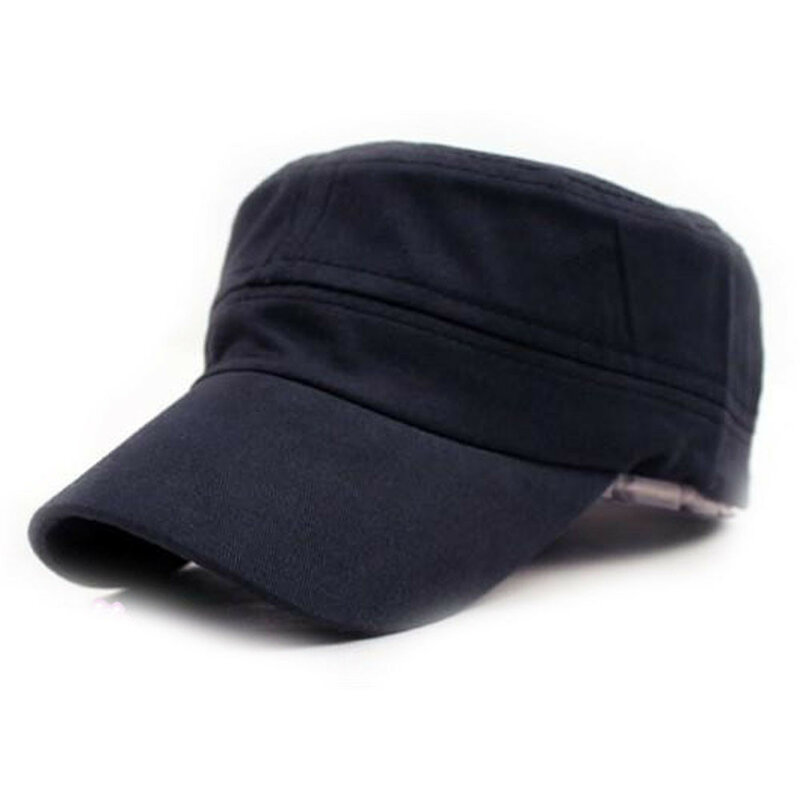 # Vestido 2017 Hats for Women Deporte Classic Plain Vintage Army Militar Style Cotton Cap Hat Men Adjustable17