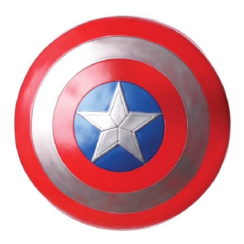 Avengers Endgame kapitan 32CM kapitan ameryka złożyć tarczę Cosplay zabawka czerwona