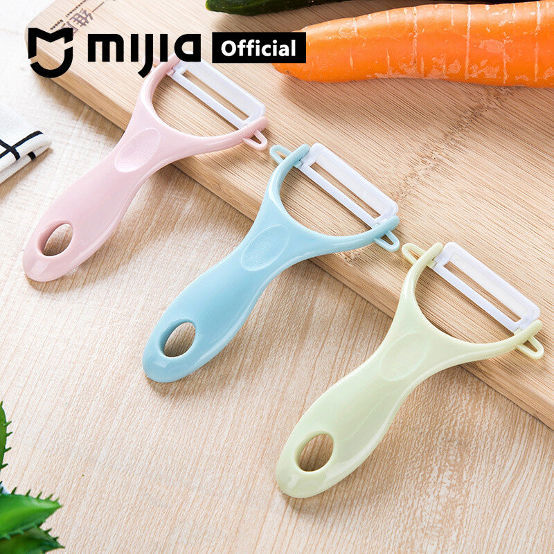 Novo Xiaomi KitchenTool Mijia Magia Descascador Multifuncional Descascador de Legumes com Não-Slip Alças Peeler Para Frutas Descascadores de Batata