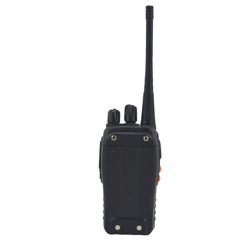 2 Buah/Lot BAOFENG BF-888S Walkie Talkie UHF Radio Dua Arah Baofeng 888S UHF 400-470MHz 16CH Transceiver Portabel dengan Lubang Suara