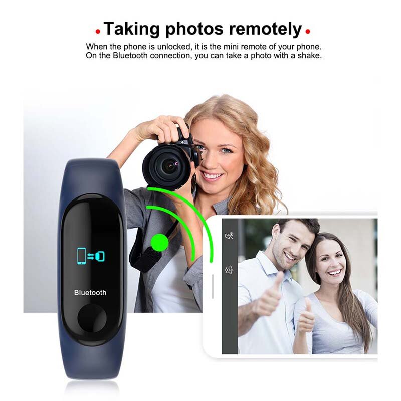 Relógio Do Esporte Da Aptidão Das Mulheres dos homens Relógios Inteligentes-tela Colorida À Prova D' Água de Monitoramento da Freqüência Cardíaca Monitor de Pressão Arterial para IOS Android