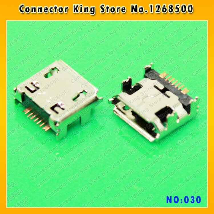 Conector de puerto de carga Micro usb 7P para Samsung E329 S239 I559 S5368 I9103 GB70 S5360 I9250 S7572,MC-030