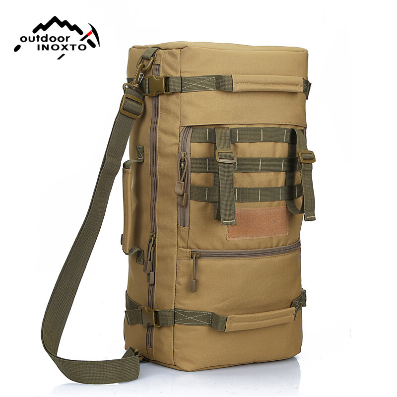 Męskie plecaki jakość 50L nowa taktyczna wojskowa plecak torby kempingowe torba alpinistyczna męska plecak turystyczny plecak podróżny