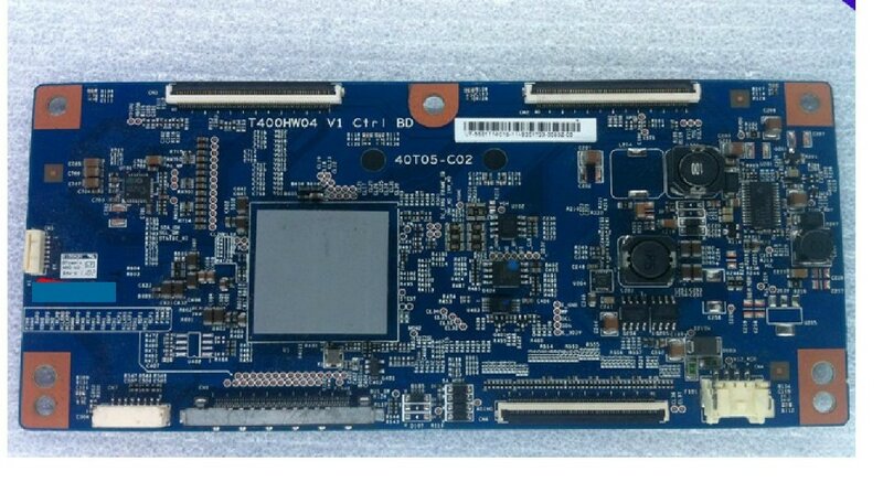 Panneau logique LCD T-CON T400HW04 V1, connexion avec la carte connect