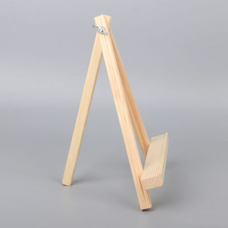 18X24cm Mini Artist Wooden Easel Wedding Table Card Stand Display Holder For Party Decoration