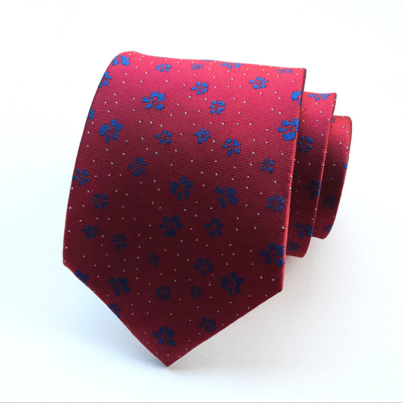 Mens di modo Floreale Fiore di Seta Cravatta Casual Collo Cravatta per Gli Uomini di Cerimonia Nuziale Del Partito Camicette Cravatte Mens Cravatte Di Lusso Accessori Regali