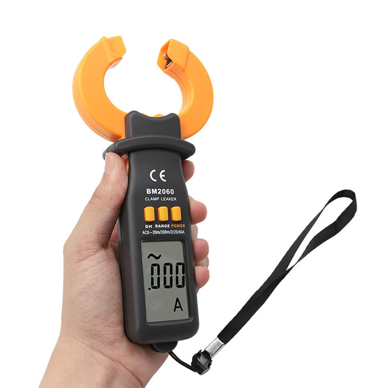 Vendita calda SZBJ BM2060 test di corrente di dispersione professionale pinza amperometrica digitale che misura la precisione della micro corrente a 0,01 a