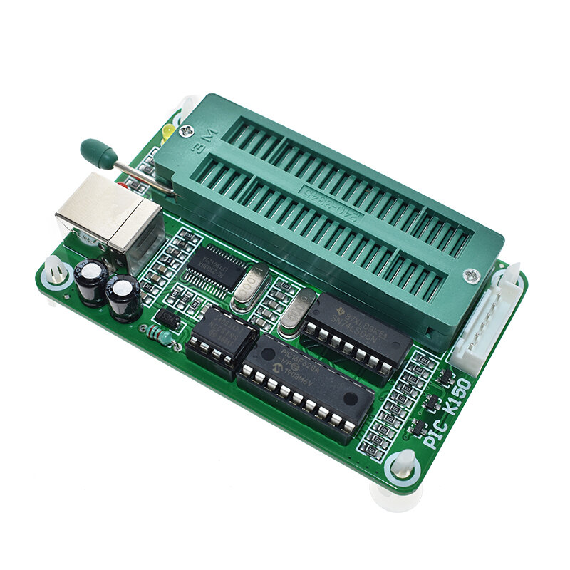 1 zestaw mikrokontrolera PIC automatyczny programator programowania USB K150 + kabel ICSP