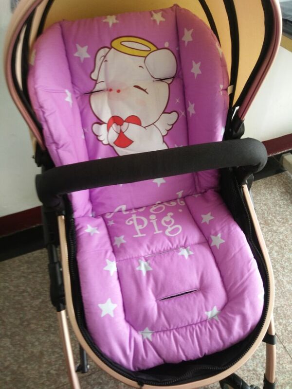Algodão carrinho de bebê almofada para carrinhos de bebê carrinho de bebê capa de assento carrinho de bebê almofada de almofada de almofada
