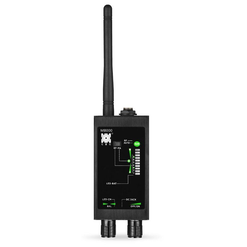 مستشعر مغناطيسي 1MHz-12GHz إشارة تجسس لاسلكية كشف RF علة كشف الماسح الضوئي اللاسلكي المخفية لتحديد المواقع المقتفي مكتشف