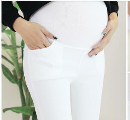 Pantaloni premaman caldi invernali per donne incinte più abiti gravidanza in velluto per abbigliamento in gravidanza autunnale Leggings in cotone