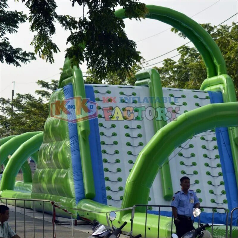 Glissière d'eau gonflable géante commerciale du Vietnam, divertissement d'activité du gouvernement, glissière n
