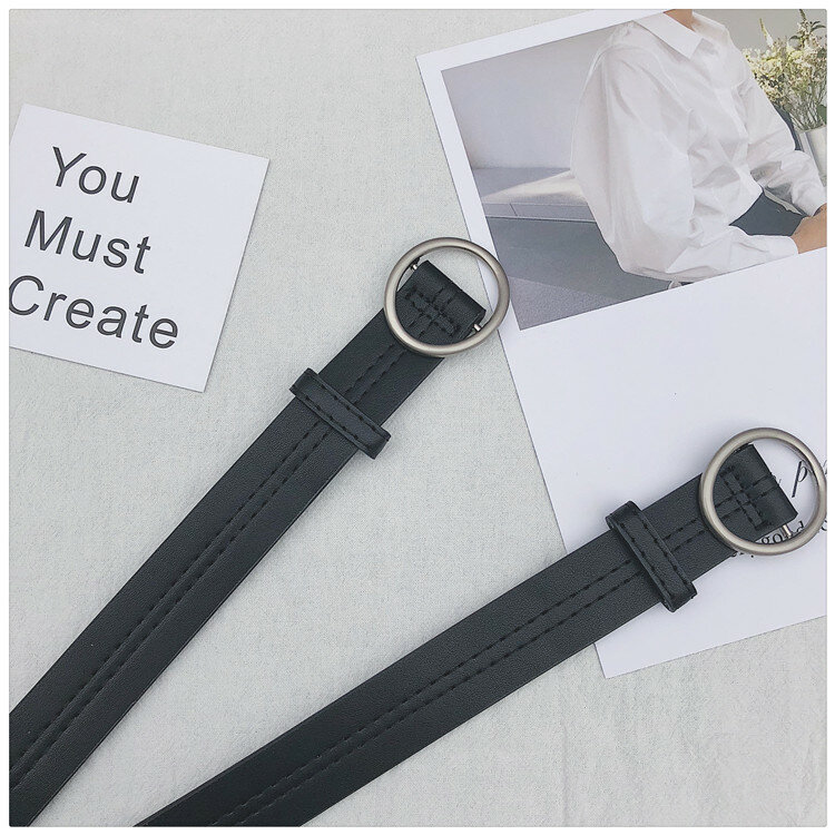 Wind wild pants belt youth hipster couple belt men and women casual simple narrow belt personality