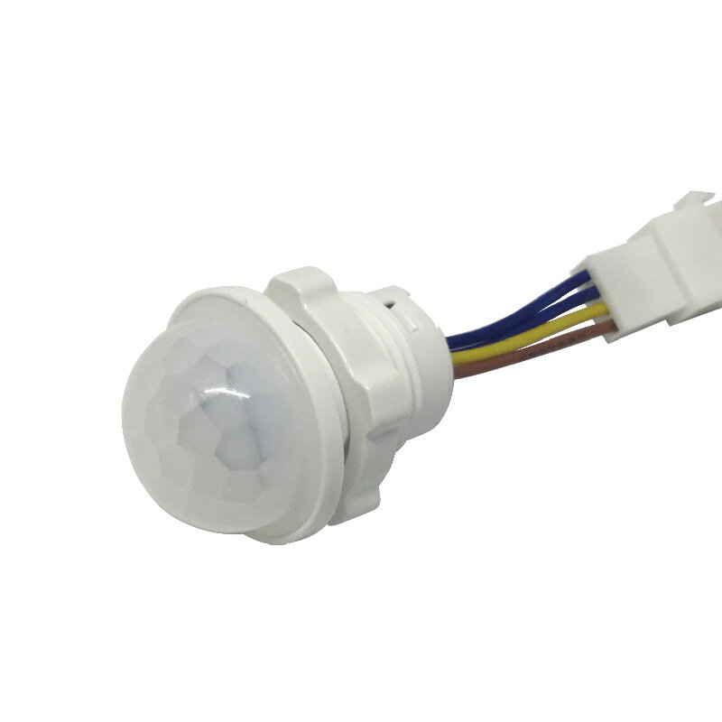 85-265V Rumah Indoor Outdoor Infrared Sensor Gerak Lampu Waktu Tunda Rumah Lampu PIR Switch Led Sensitif Malam lampu